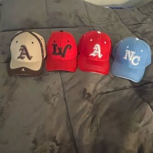 4 hats